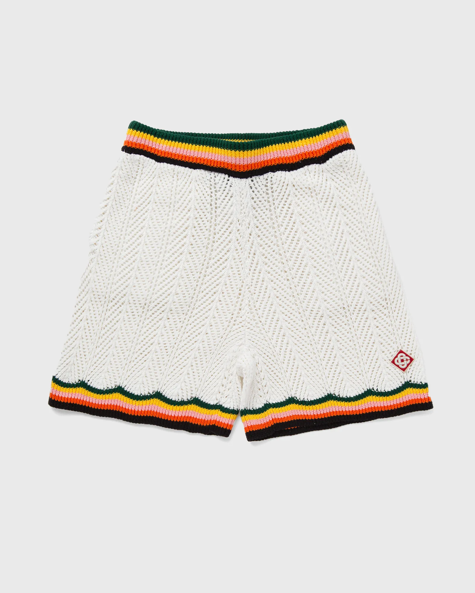 Casablanca CHEVRON LACE SHORTS
