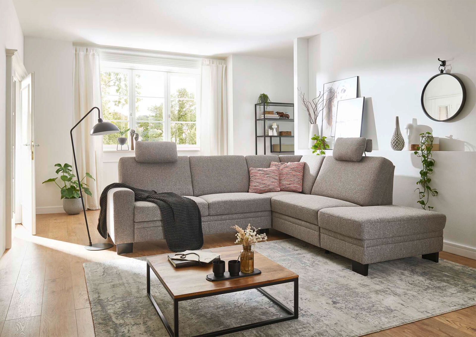 Ecksofa Brügge Nougat