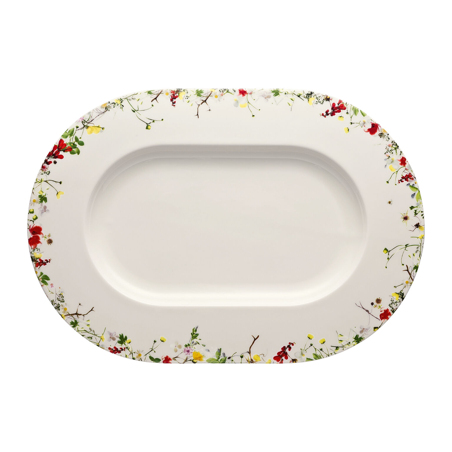 Brillance Bone China Fleurs Sauvages Platte 41 cm