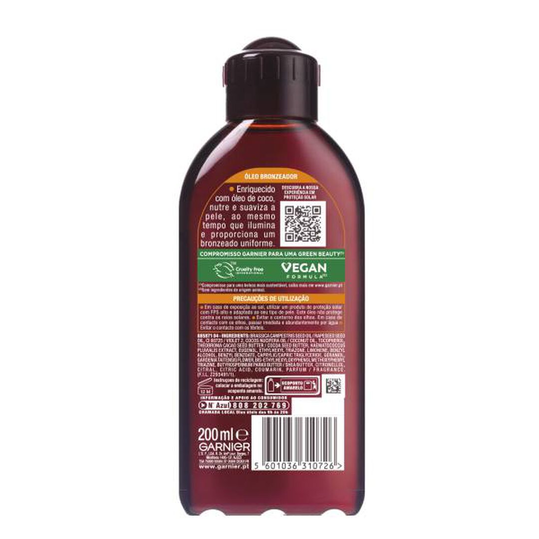 AMBRE SOLAIRE Óleo Bronzeador FPS20 - 200ml
