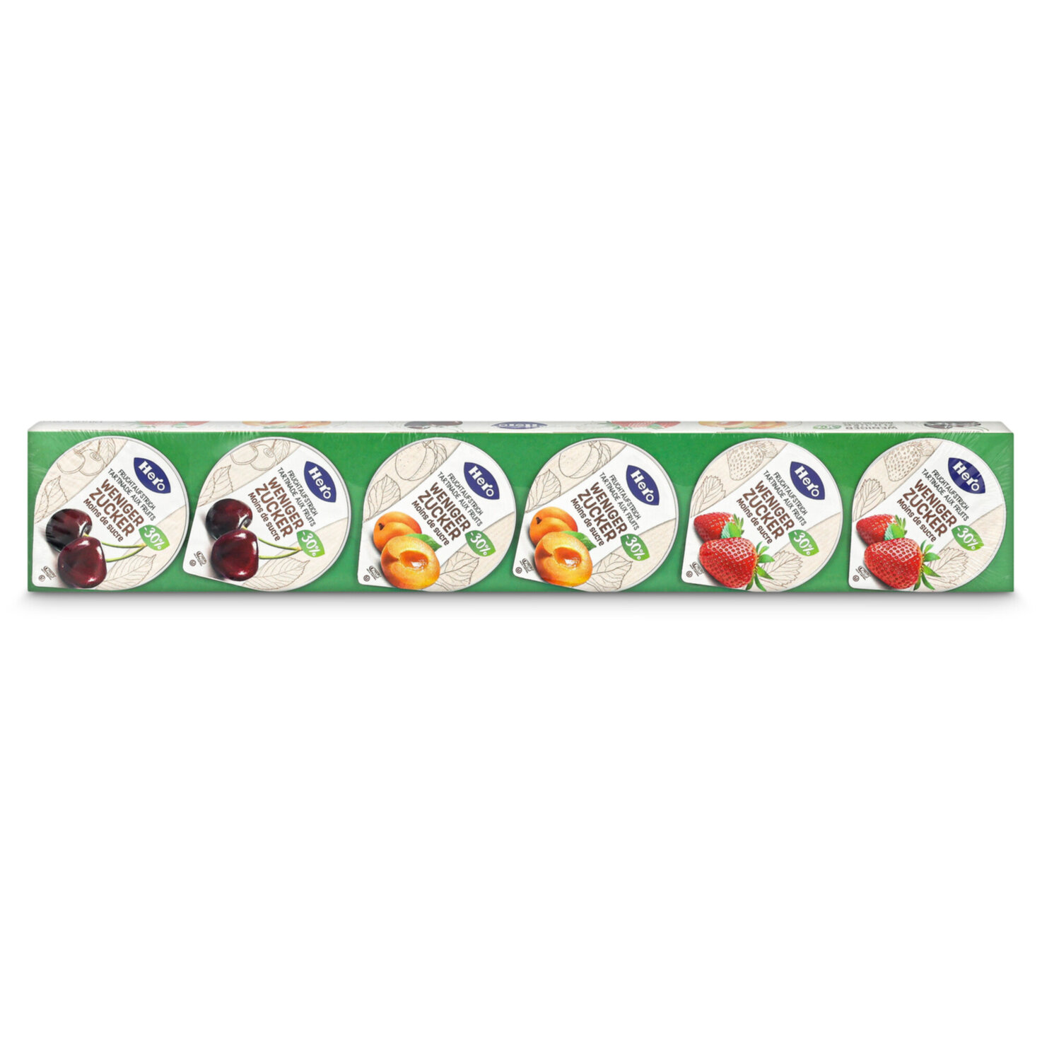 Hero Konfitüre Portionen assortiert 6x20g