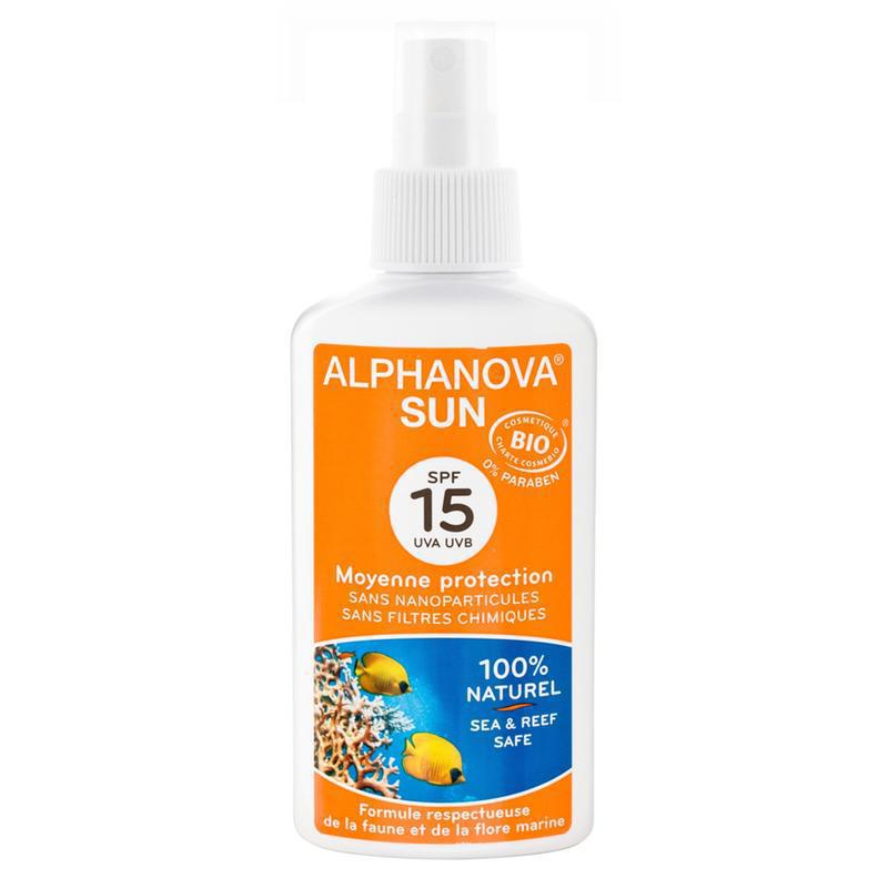 Alphanova Sun Bio Sun Spray SPF15 125ml