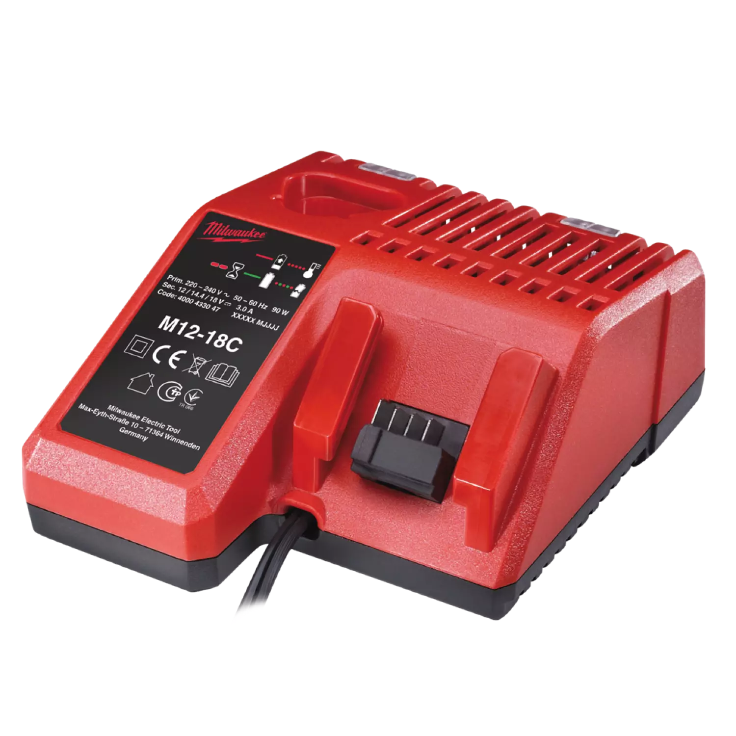 Milwaukee M12-18 C 12V - 18V Li-Ion Accu lader