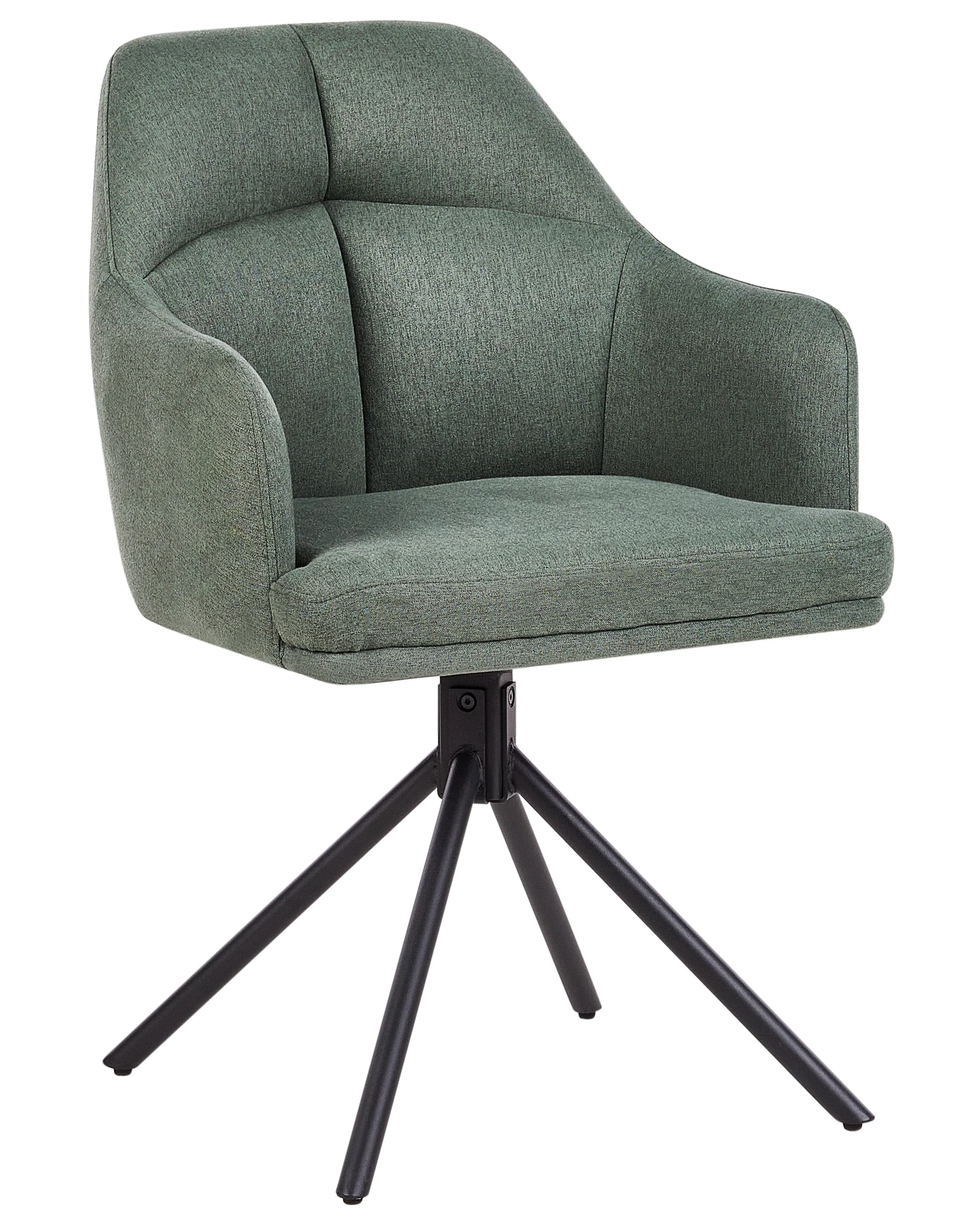 Set van 2 eetkamerstoelen draaibaar MIRA Groen