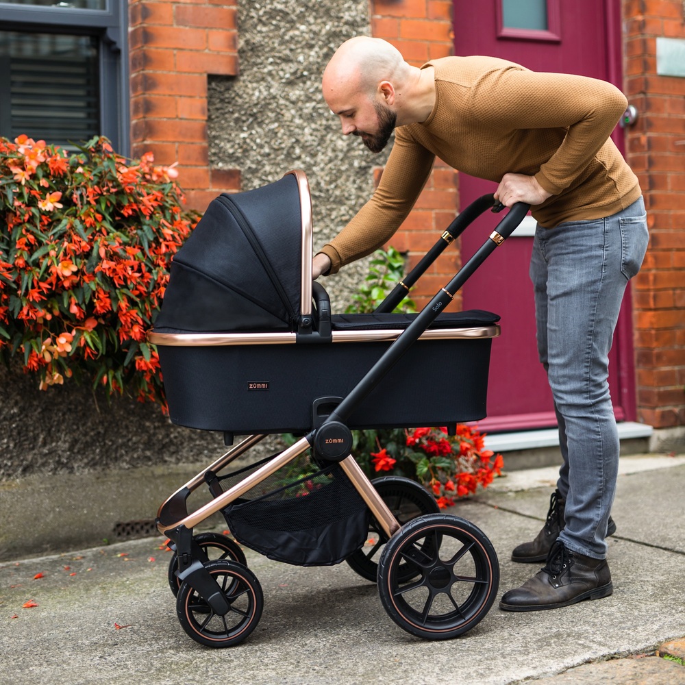 Zummi Solo Roségold 3-in-1 Reisesystem & Autositz