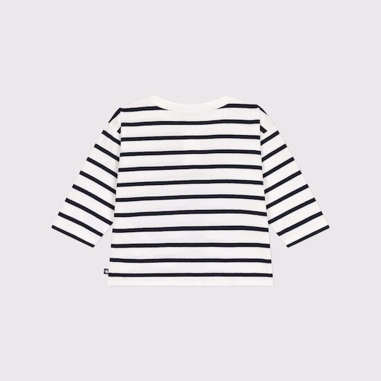 Tee-shirt à manches longues en coton   Smoking        de               Petit Bateau