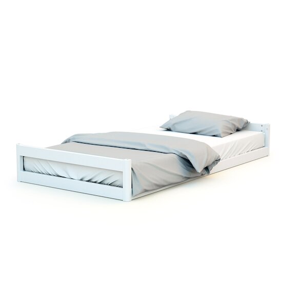 Confort Lit Évolutif   Hêtre et Blanc        70 x 140 cm   de               AT4