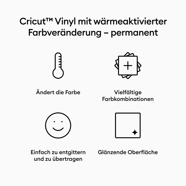 Cricut Klebefolie Vinyl color change HOT