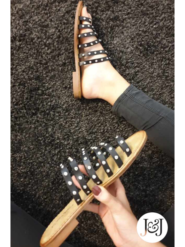 Nu-pieds clous 'Romy'