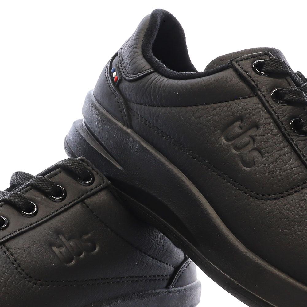 TBS Chaussures Noires en cuir Femme TBS Brandy