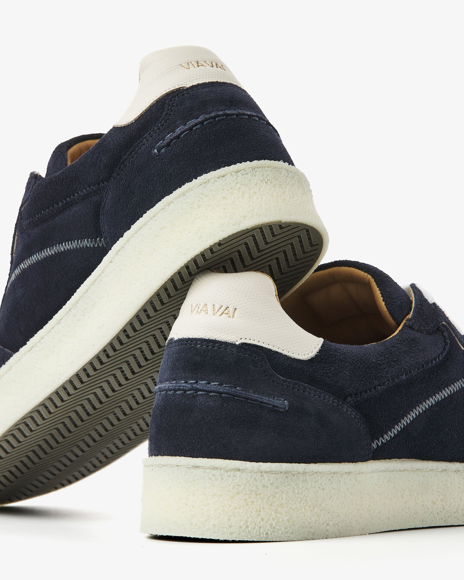 VIA VAI blauwe heren sneakers Zane Ethan