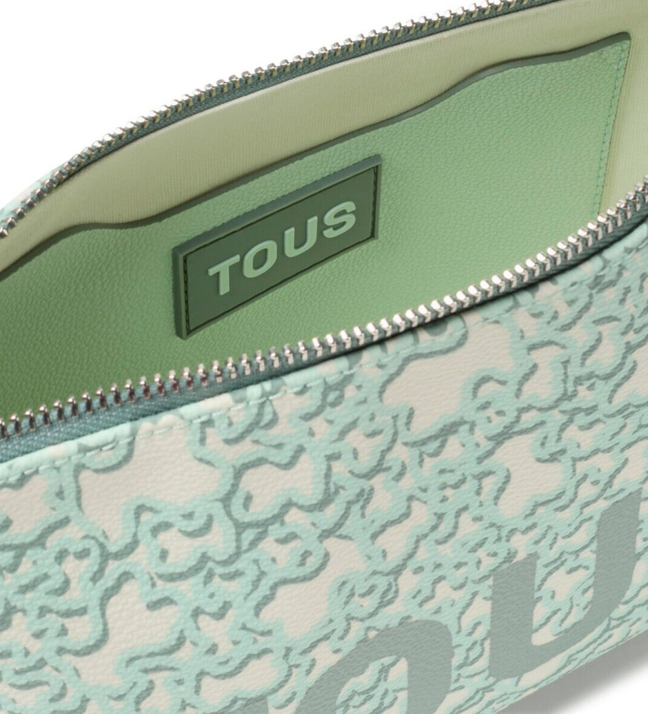 Bolsa de ombro Tous Flat Kaos Mini Evolution Verde
