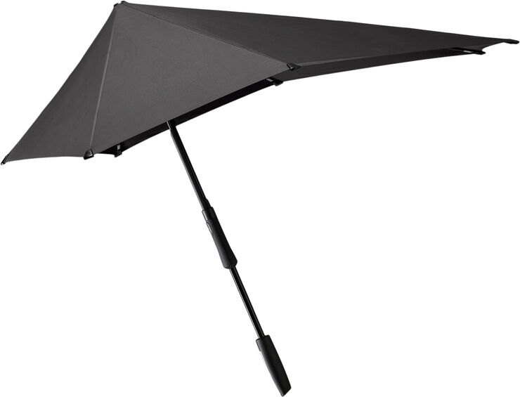 Senz Senz Large stick storm umbrella pure black Pure black