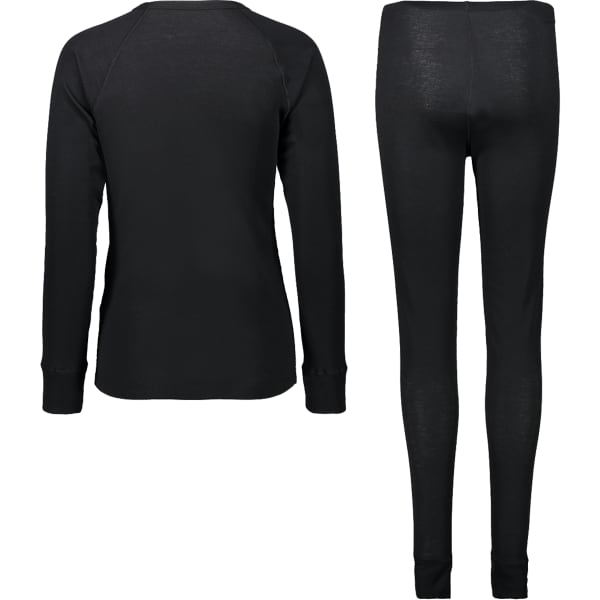Collant thermique CMP WOMAN SET (SWEAT AND PANT) BLACK