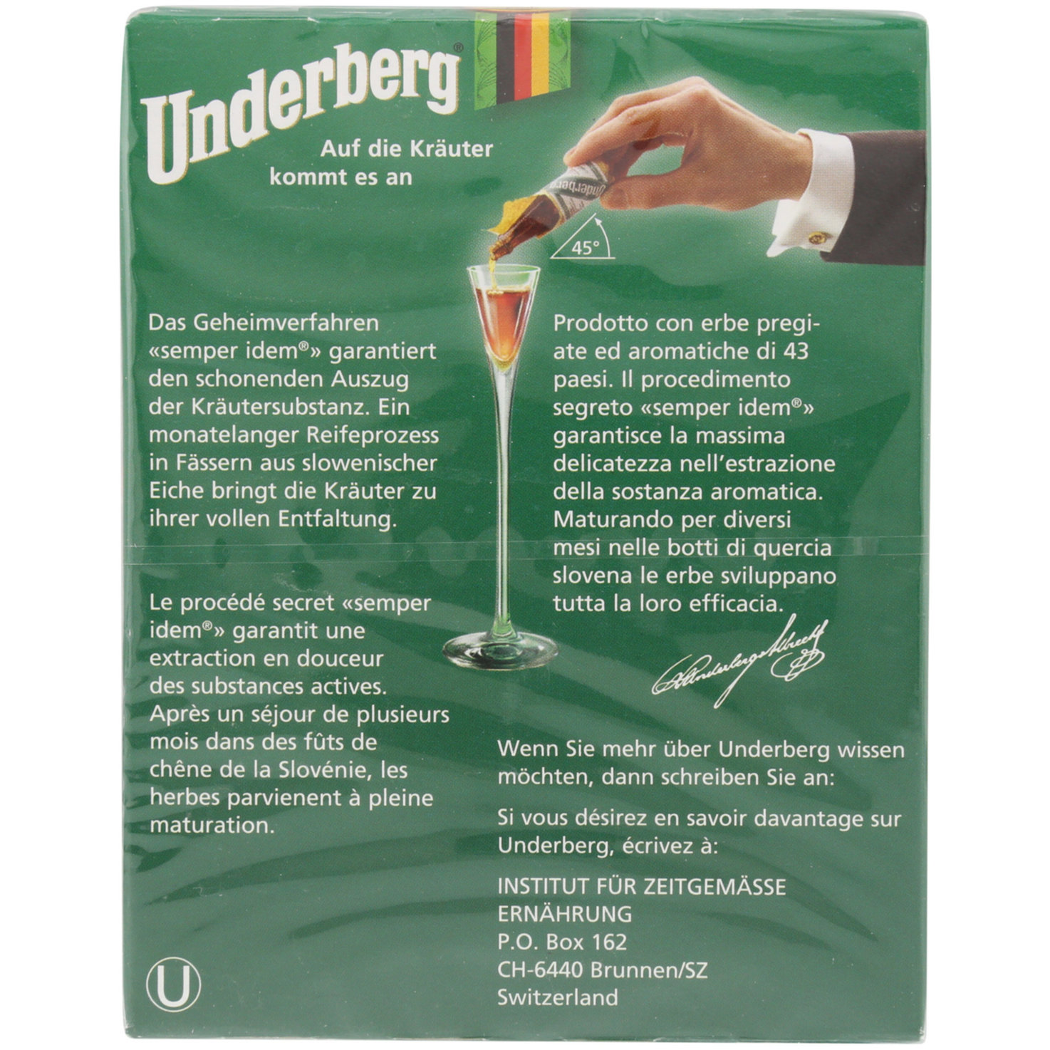 Underberg 3x2cl -6cl