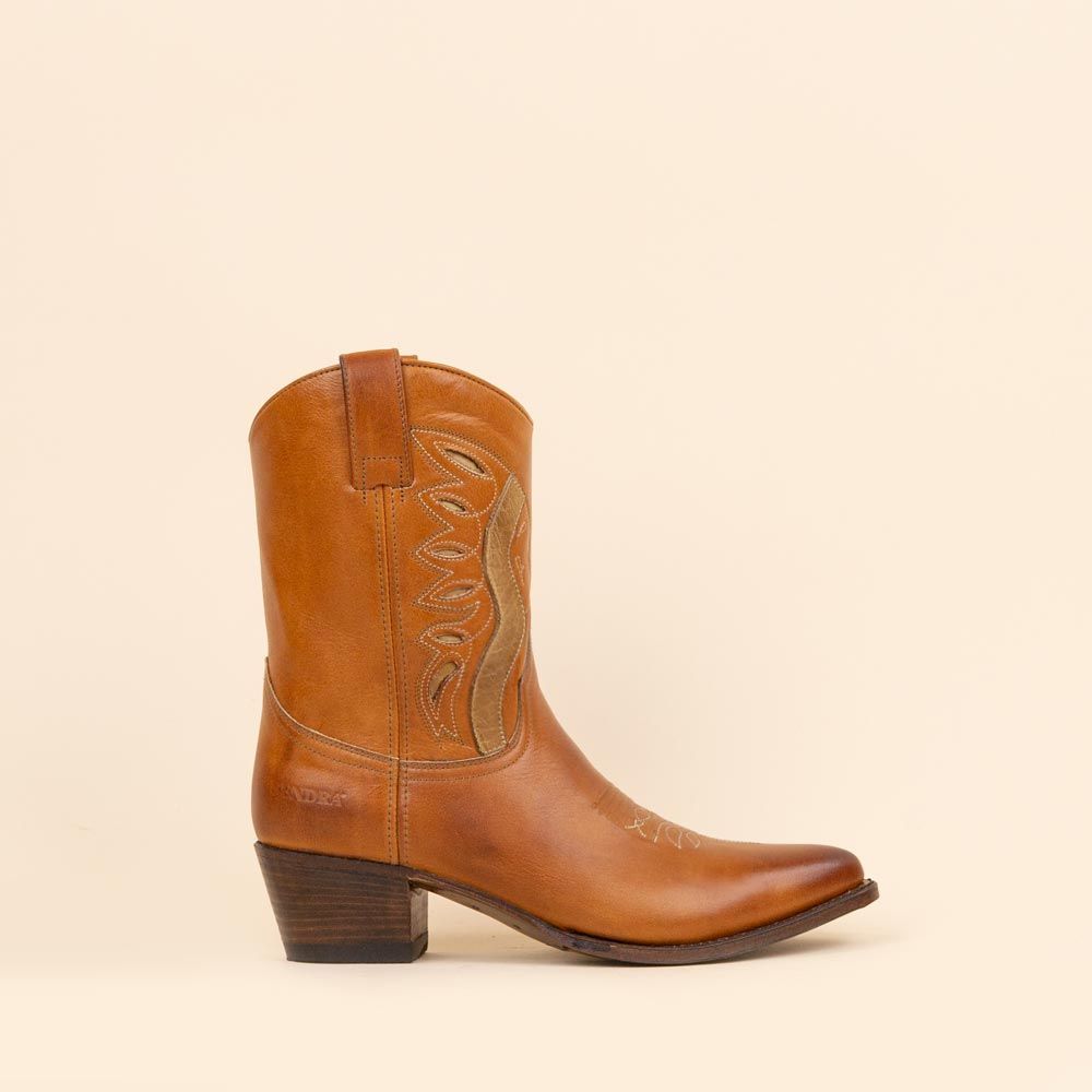 Sendra cowboyboots 18672 Cuoio