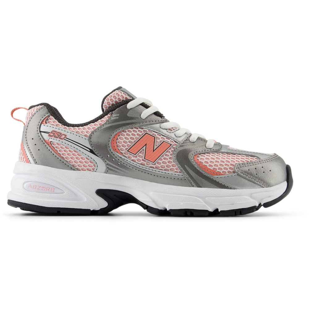 Køb New Balance Sneakers Dark Silver Metallic 530 Kids Lace