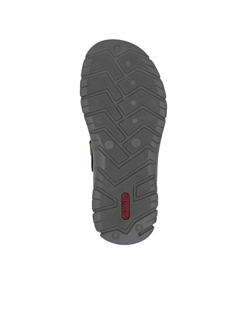 Rieker herre Ready2Go sandal - brun