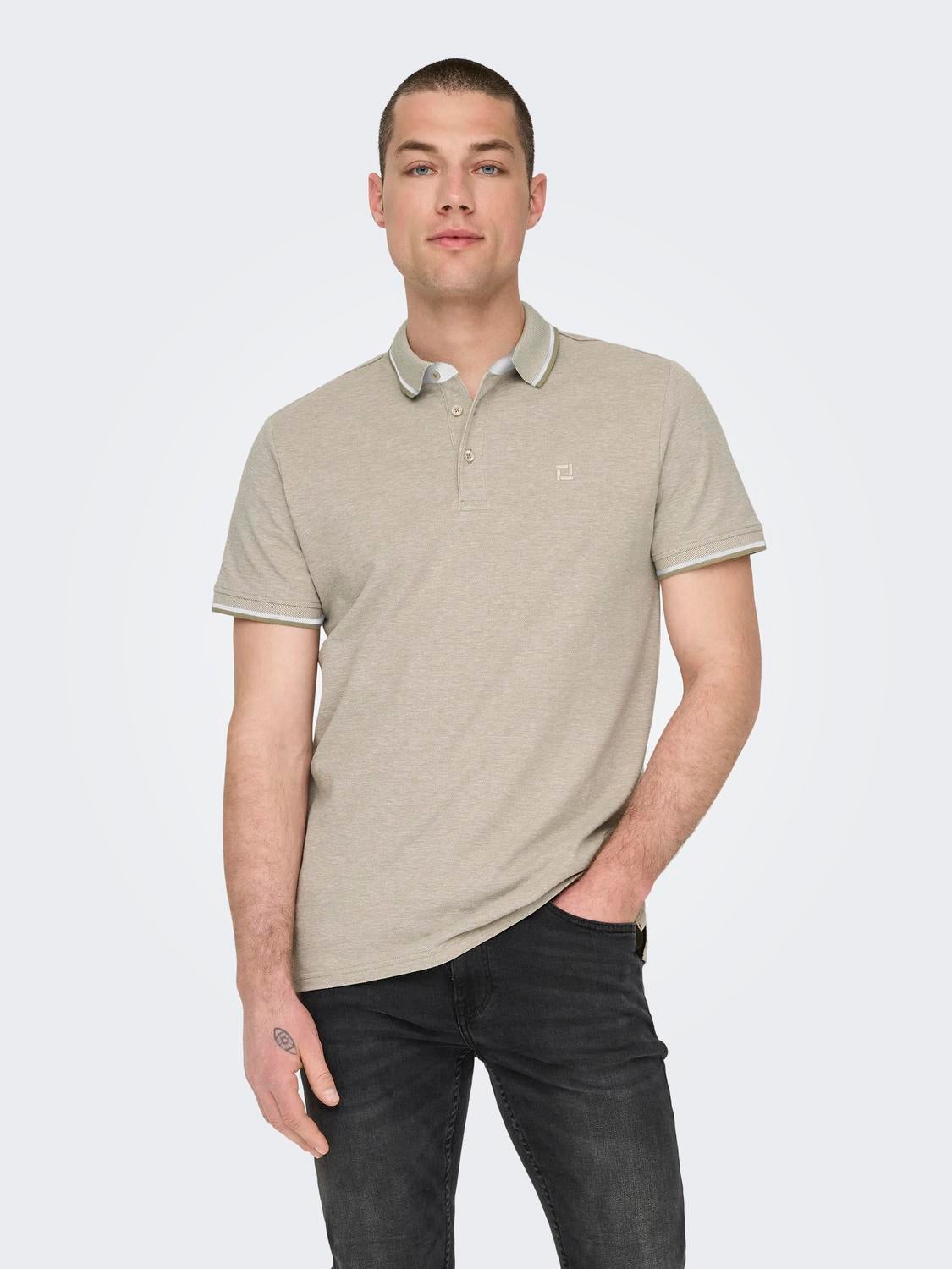 ONSFLETCHER Polo Chinchilla