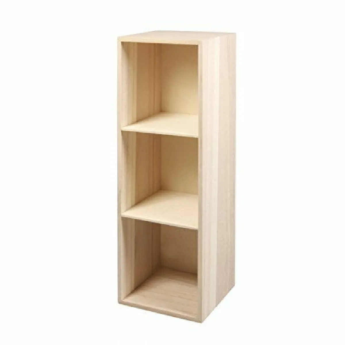 Rayher Hobby Coffret en bois FSC - 3 compartiments