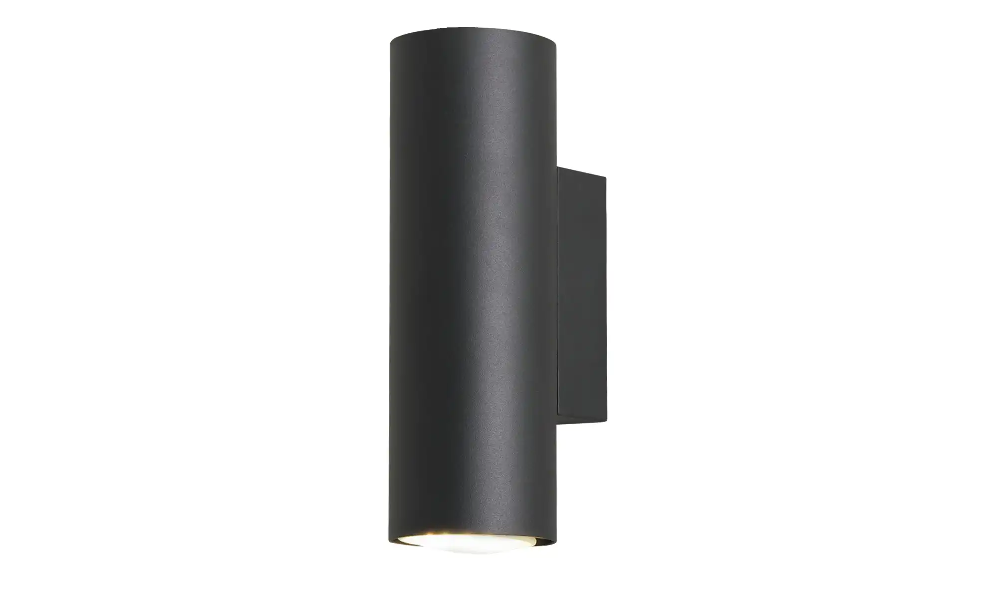 Trio Wandleuchte, 2-flammig, schwarz