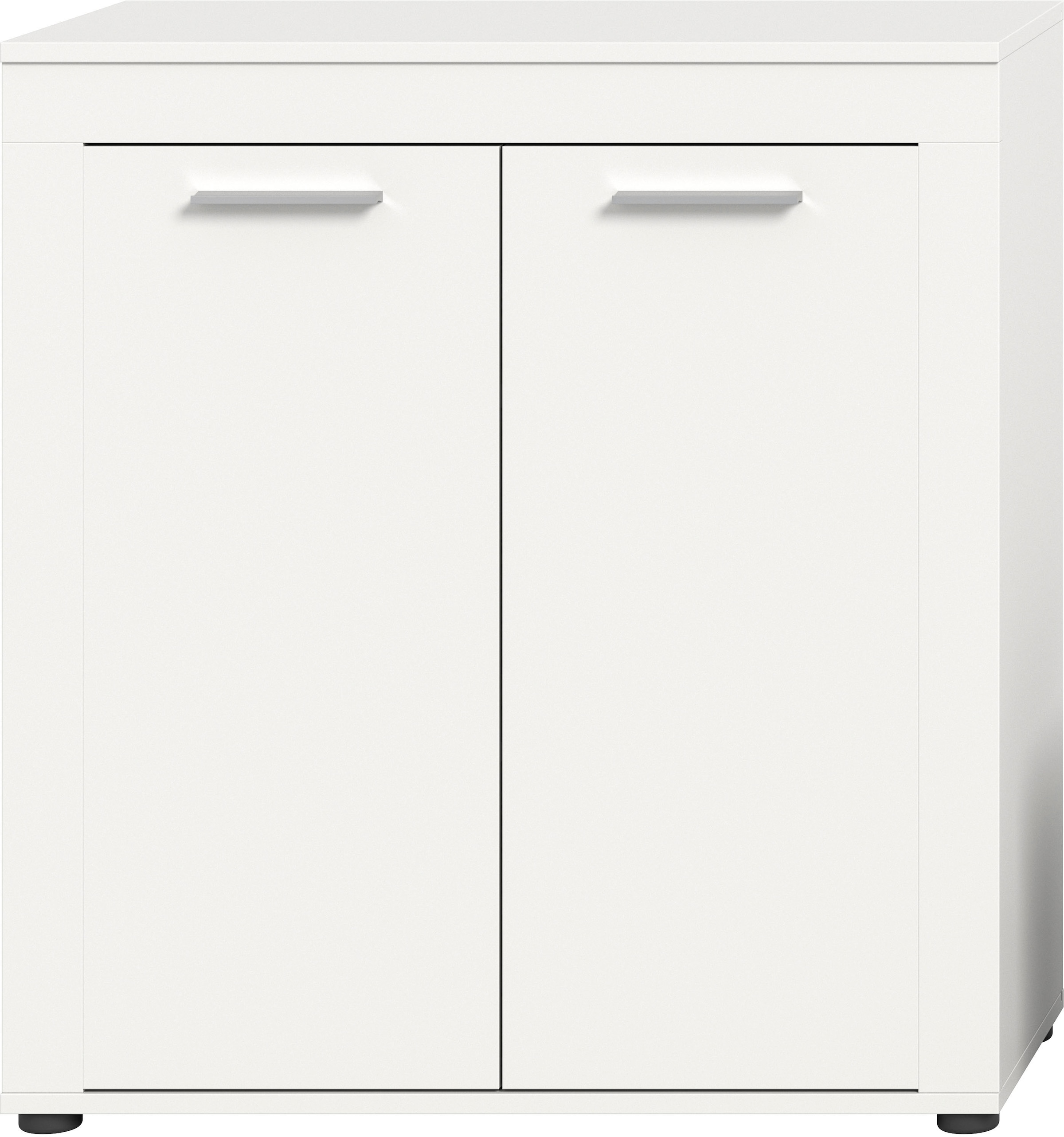 INOSIGN Highboard »Aosta, Höhe 88 cm, in verschiedenen Farbausführungen« mit 2 Türen und 3 Fächern, Wohnzimmer, Kommode, Schrank
