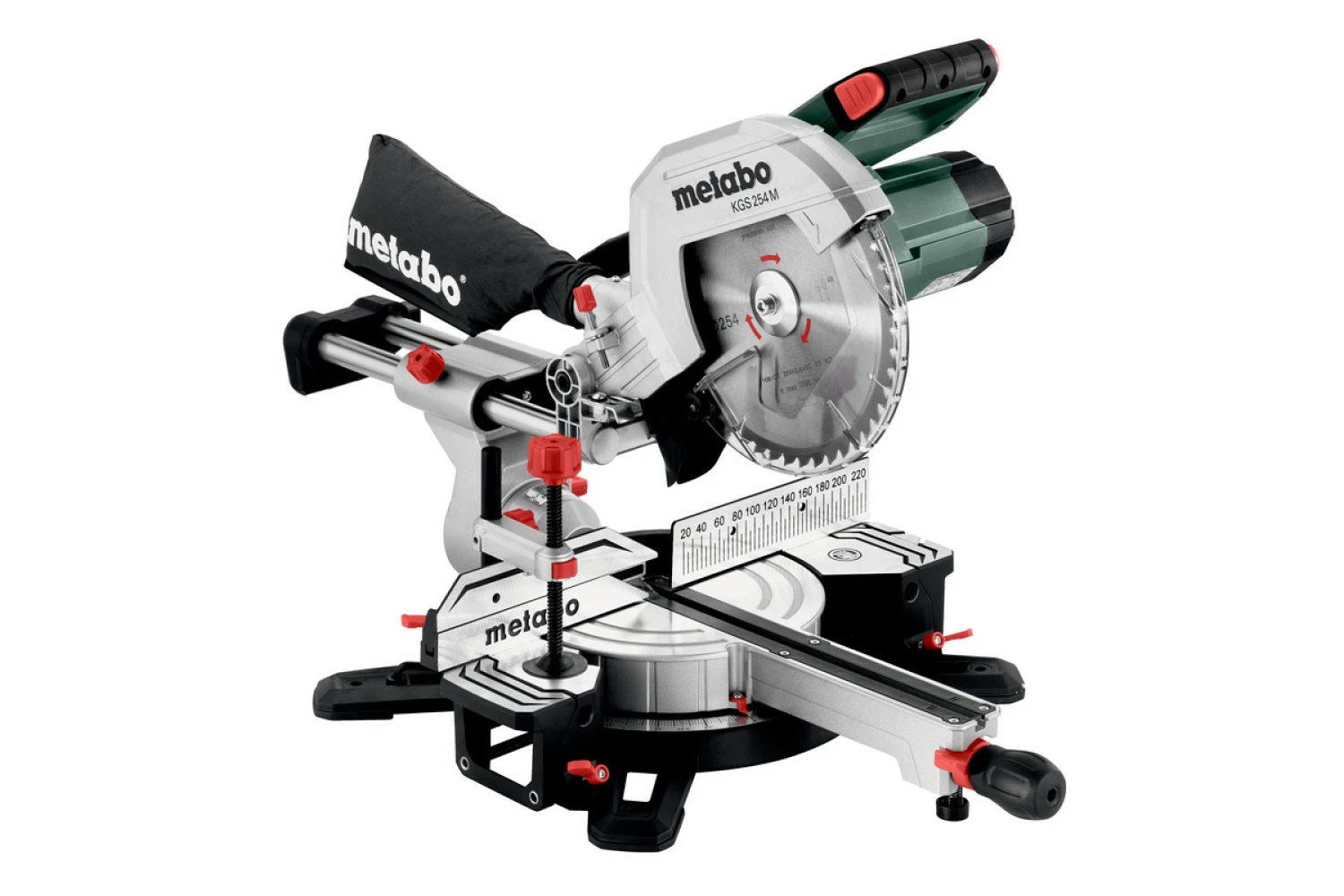 Metabo KGS 254 M Afkortzaag - 1800W - 254 x 30mm - Quick hendel