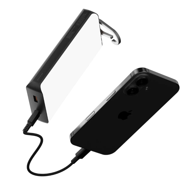 15W Go2 Zonne-energie Powerbank + Lamp
