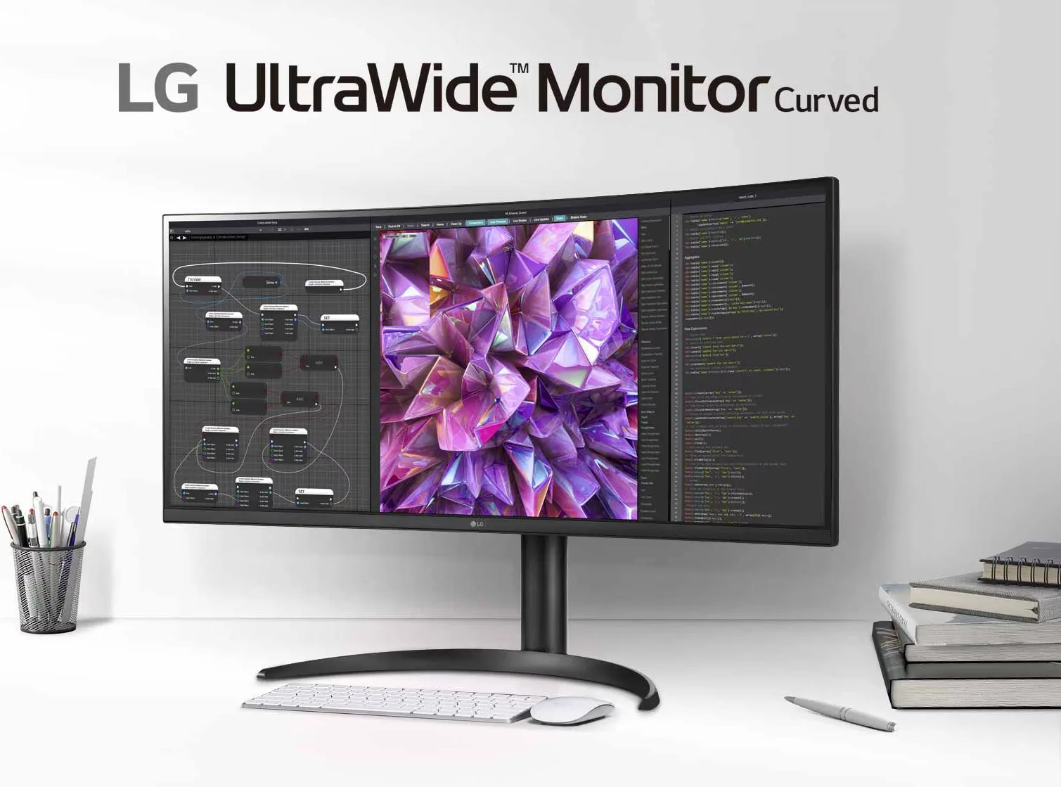 LG UltraWide 34WQ75C-B Écrans de bureau et professionnels