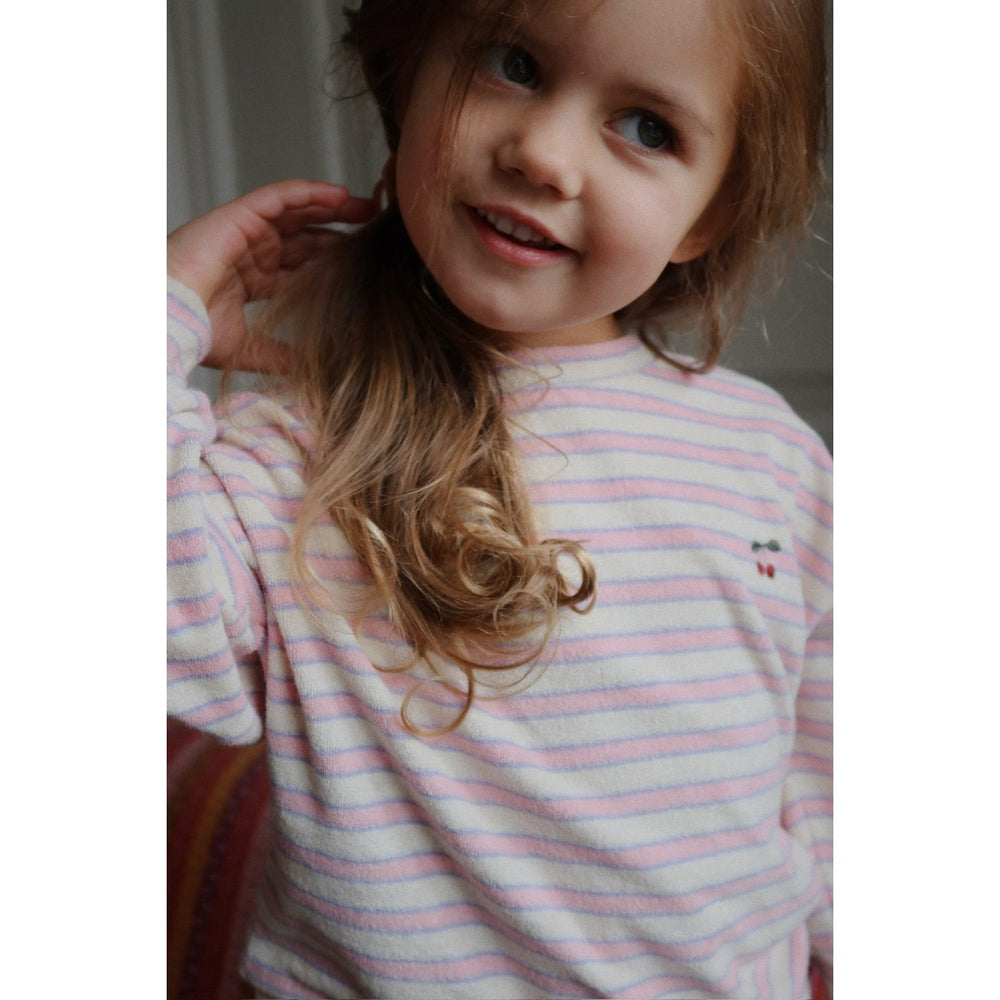 Køb Konges Sløjd Lolly Stripe Itty Sweatshirt GOTS