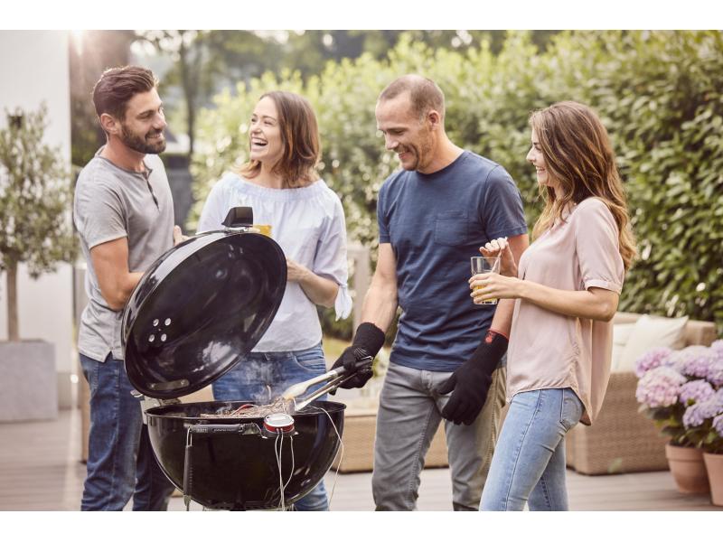 Weber Holzkohlegrill Master-Touch GBS E-5770 Holzkohlegrill mit Zuluftregulierung