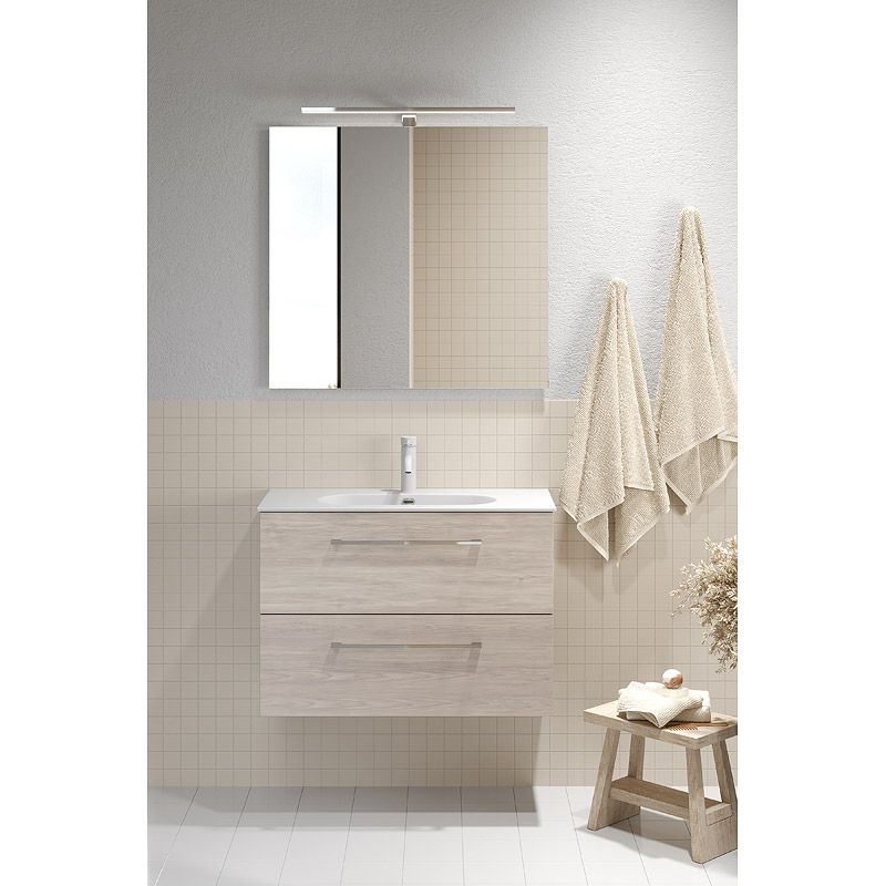 BADEROMSMØBEL CAMARGUE NORD GRUNN 80CM