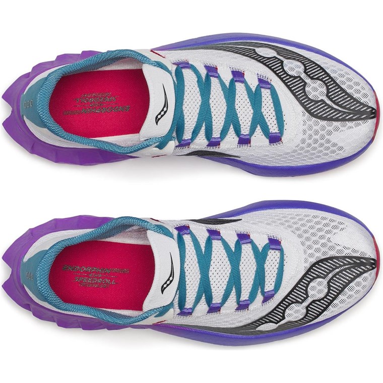 Saucony Endorphin Pro 4 Mens White/Shadow