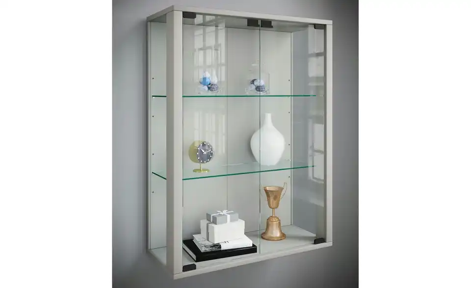 Hängevitrine mit Beleuchtung