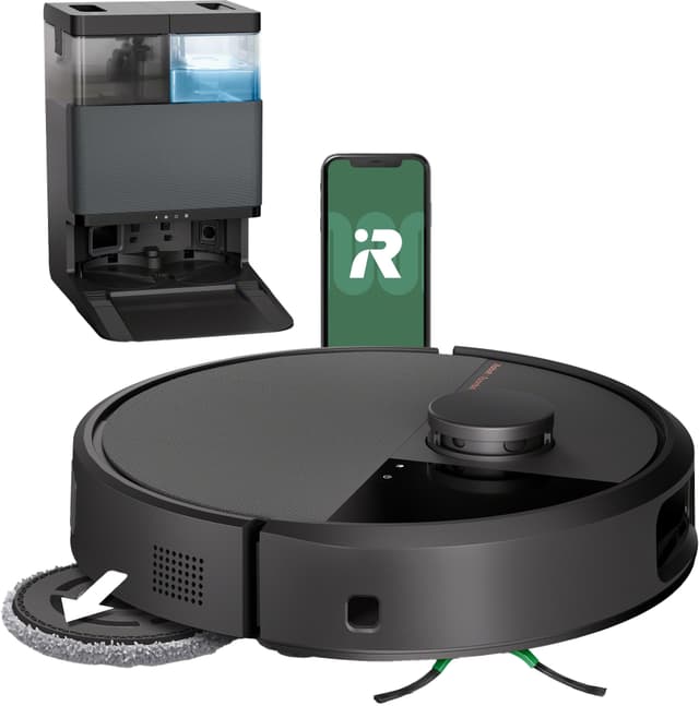 iRobot Roomba Combo 505 Plus rengøringsrobot N185040 (sort)