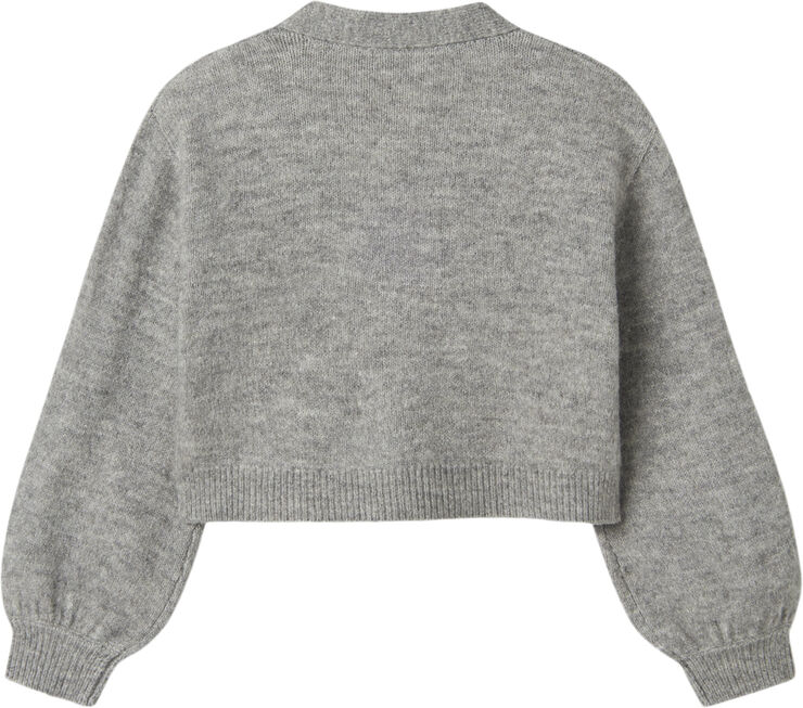Name It NKFRINA KNIT CARD Grå