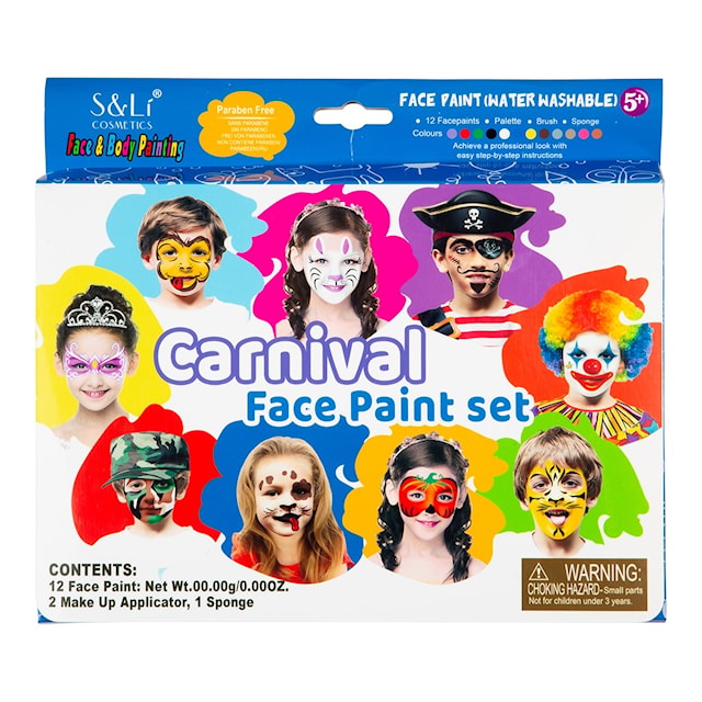 Ansiktsmaling Karneval