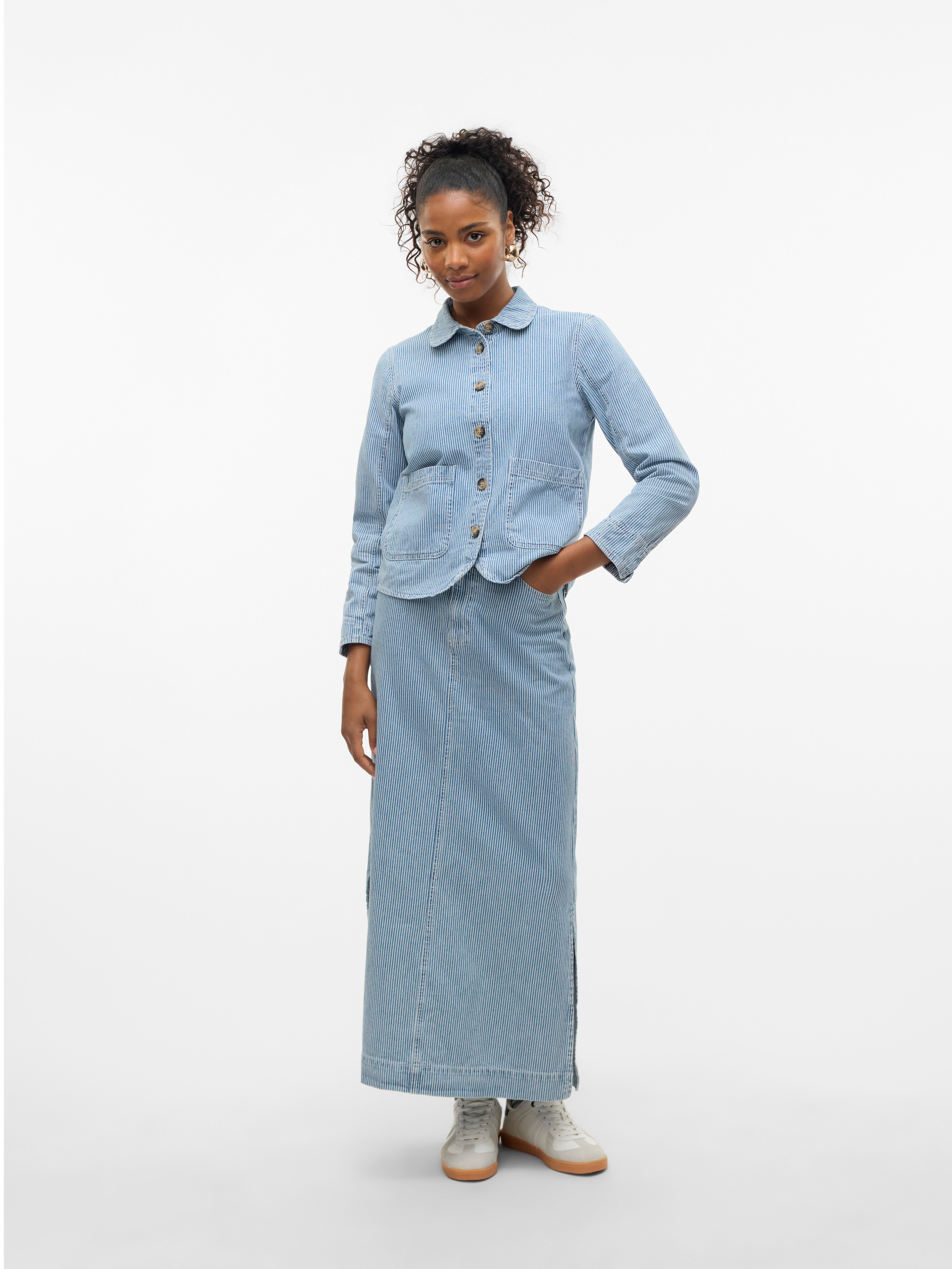 VMBIRKLEY Mid waist Lange rok