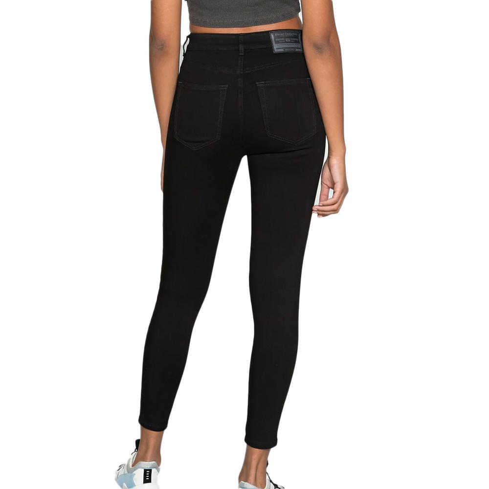 Diesel Jean Super Skinny Noir Femme Diesel Slandy