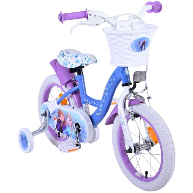 Die Eiskönigin 2 - Fahrrad - 14 Zoll - blau/lila