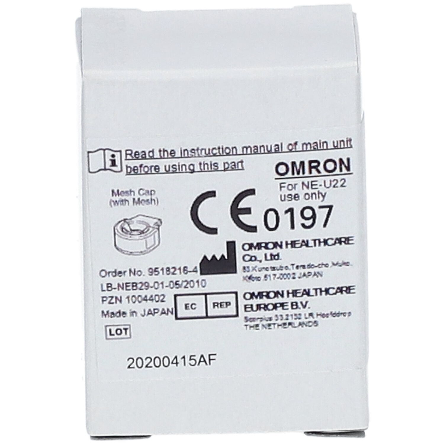 OMRON Verneblermembran U22