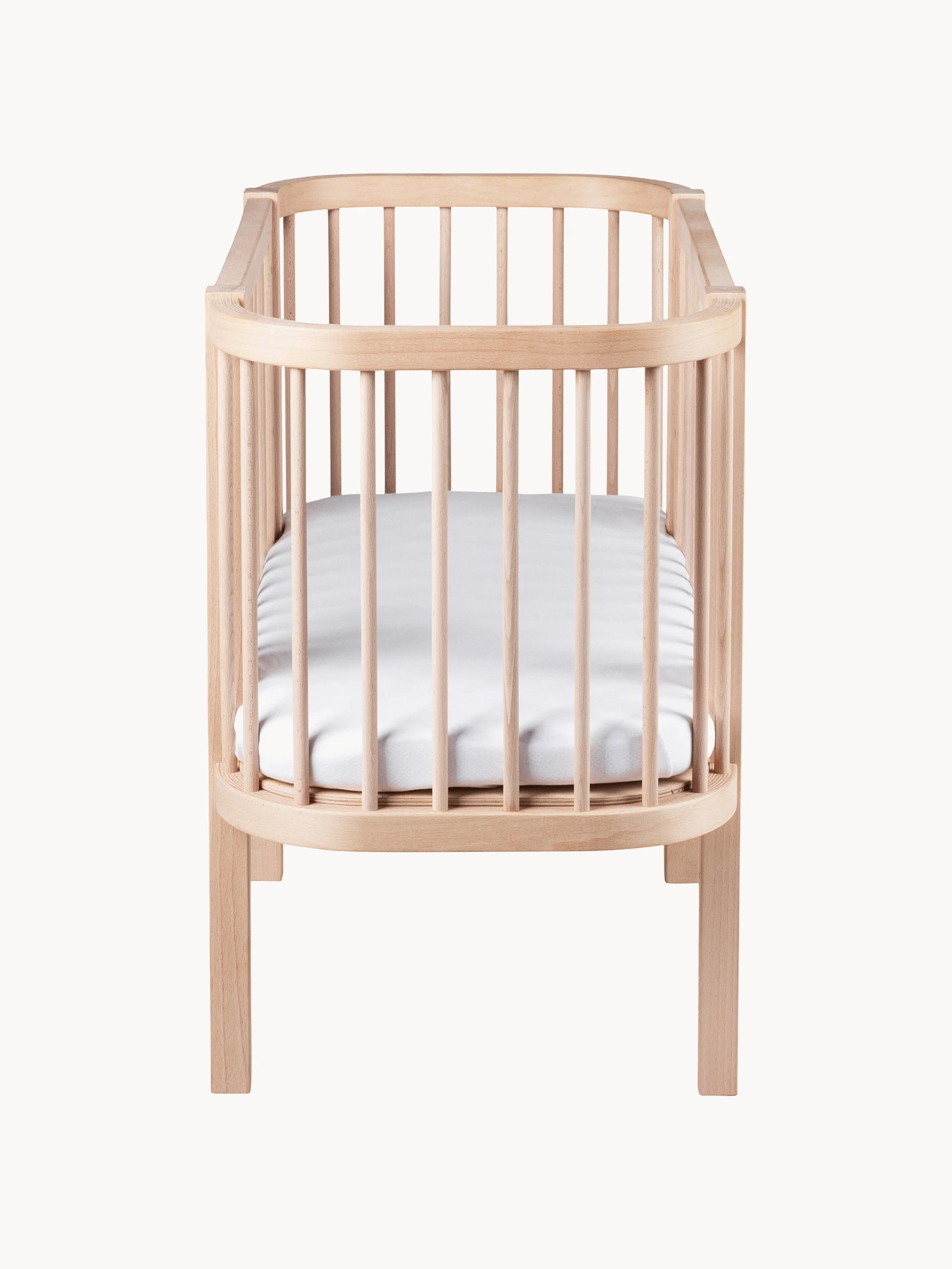 Babybedje Nighty van beukenhout, 91 x H 80 cm