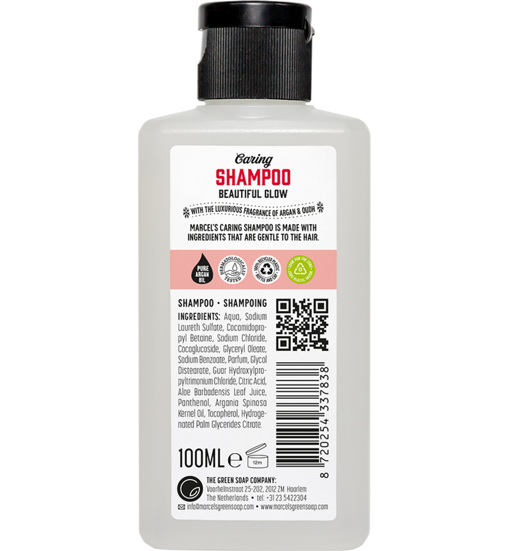 Marcel’s Green Soap Shampoo Caring Argan & Oudh (100 ml)
