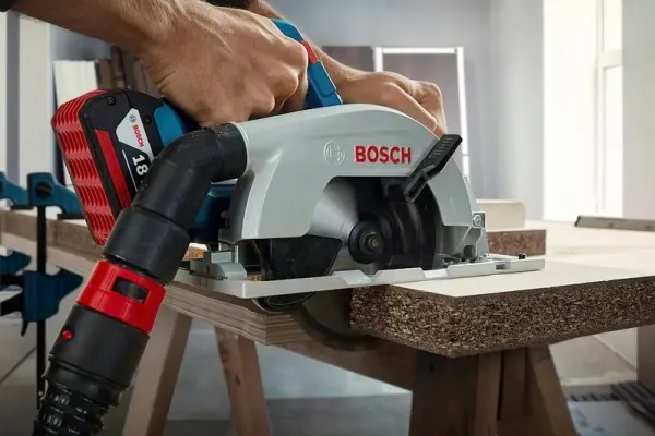 Bosch GKS 185-LI, Træ, Sort, Blå, Grå, Børstefri, 16,5 cm, 5000 rpm, 5,7 cm - SOLO