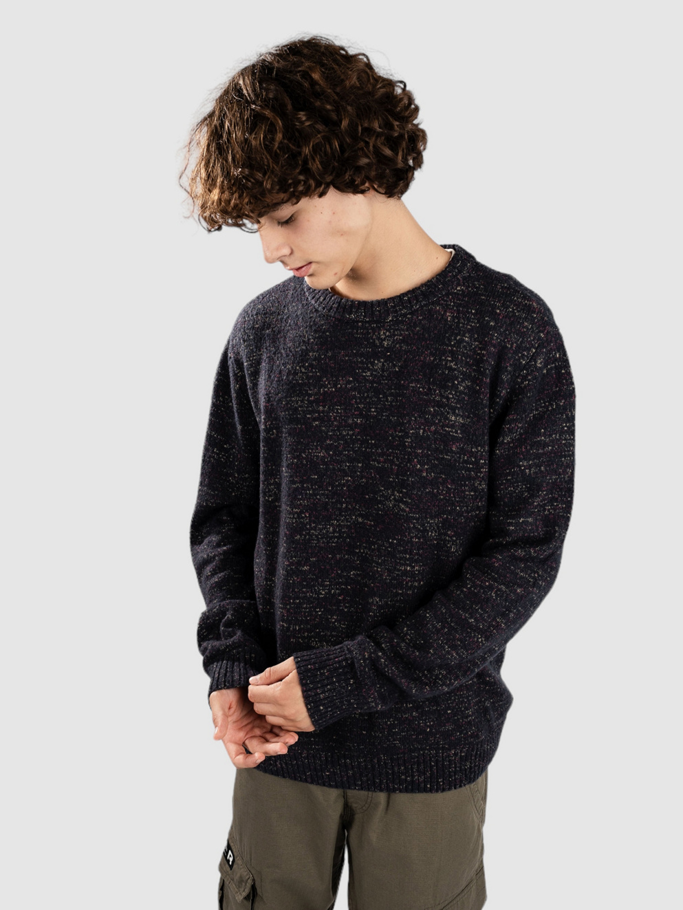 Anerkjendt Aksune Space Yarn Pullover sky captain