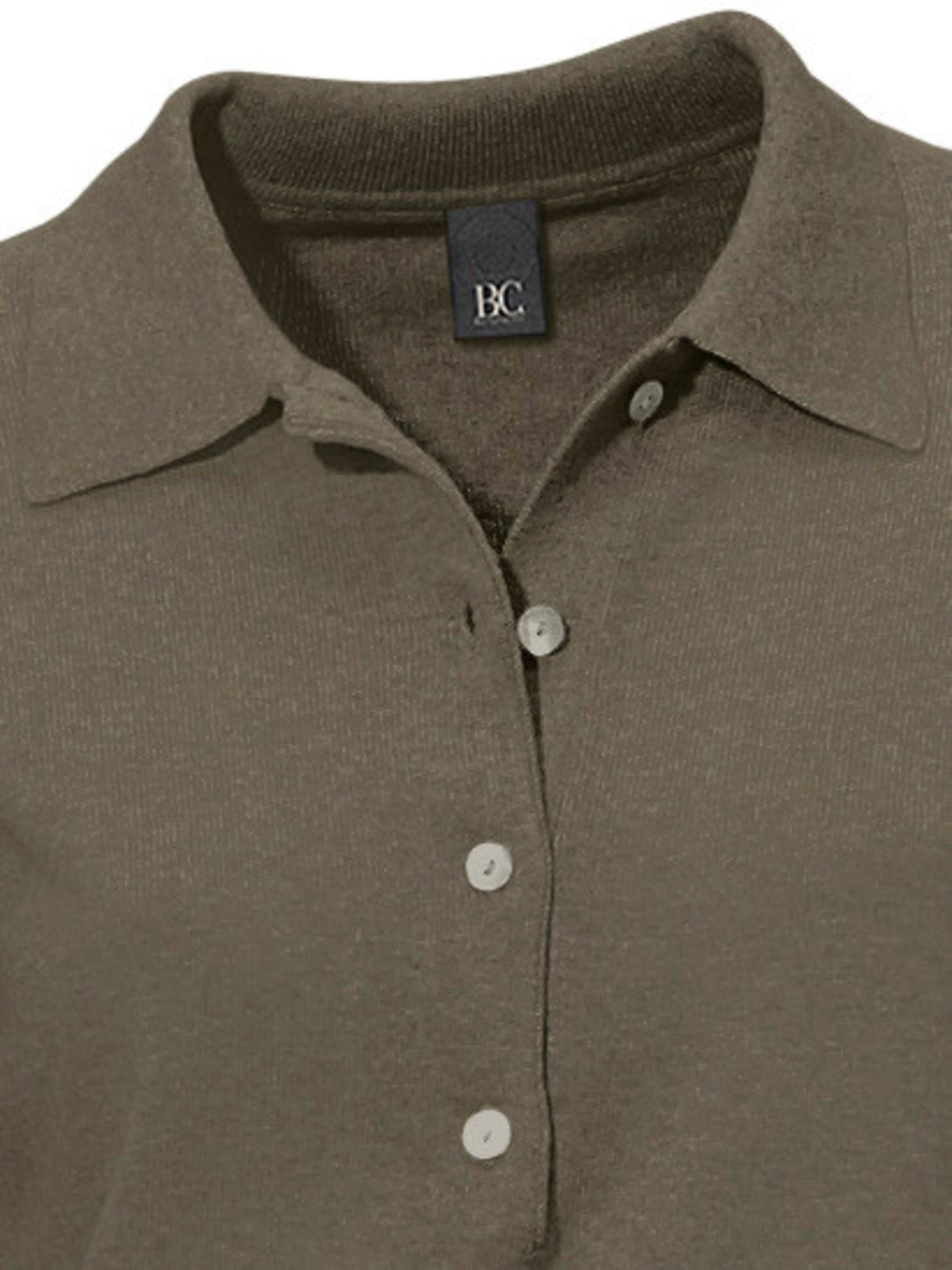 heine Polopullover in oliv