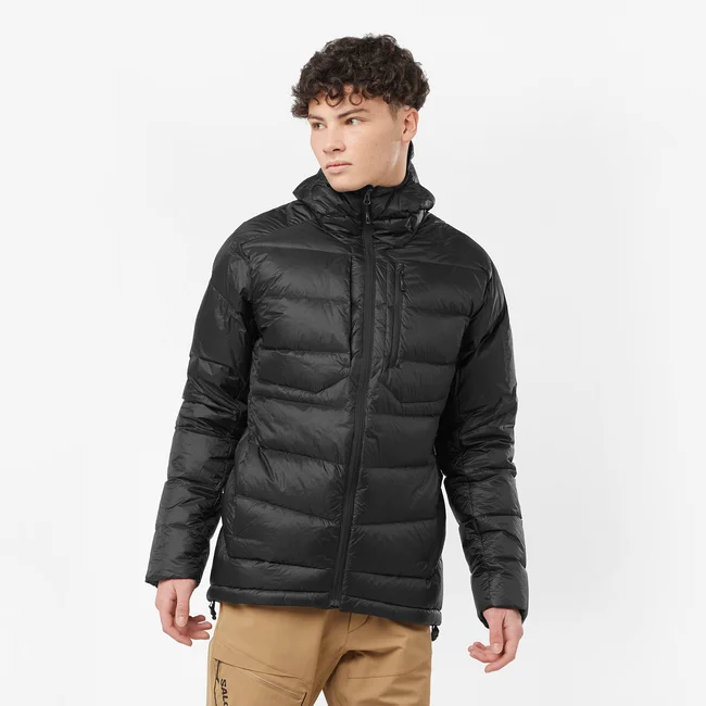 ELIXIR ULTRA DOWN  Daunenjacke mit Kapuze Herren DEEPBLACK