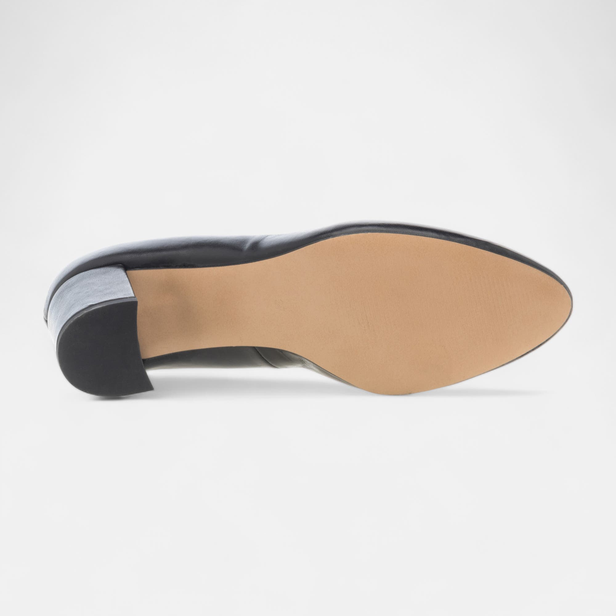 Escarpins à talon Femme en cuir noir