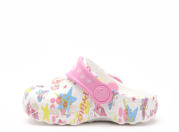 Coqui mules et sabots enfant 8701 251 3206 blanc
