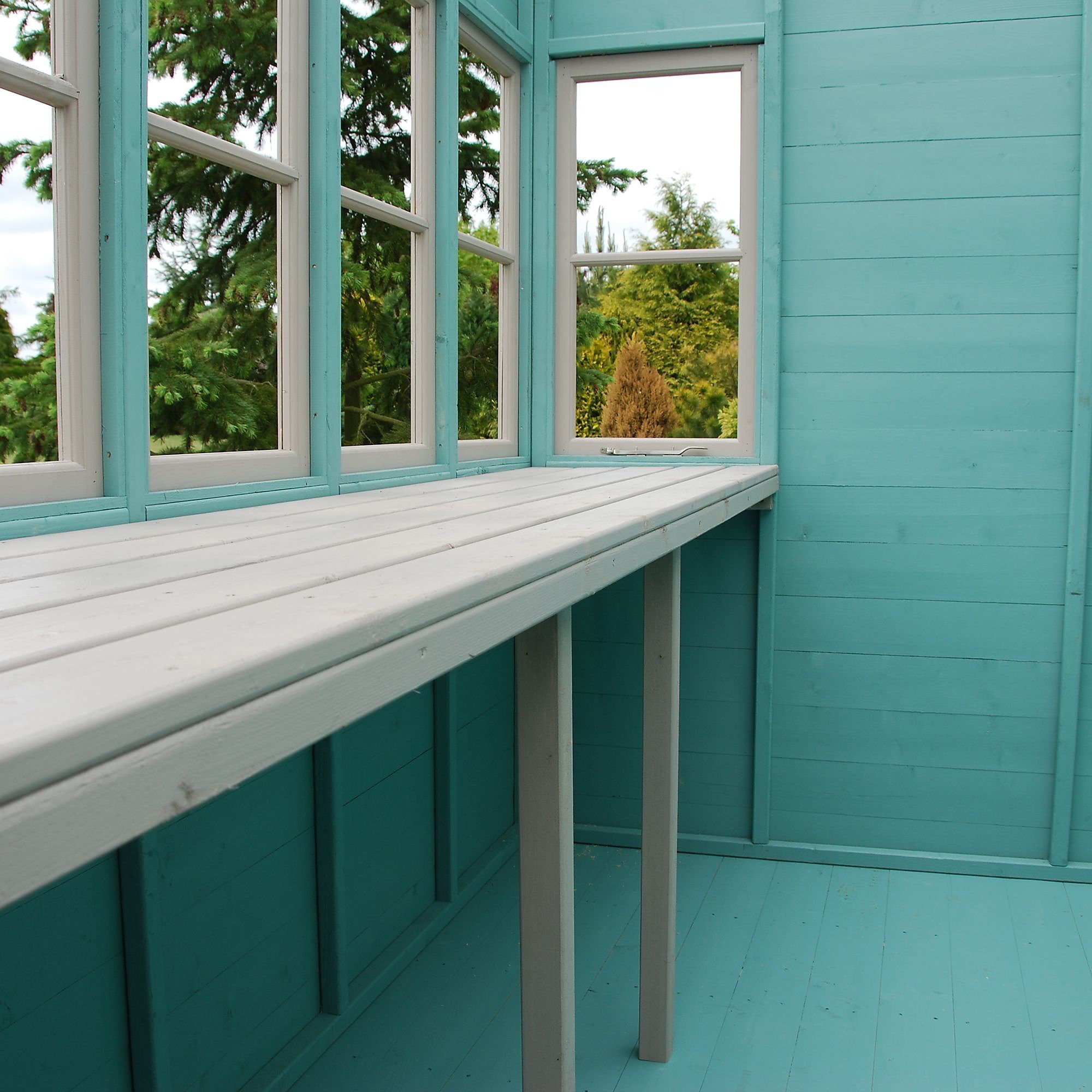 Desconto por tempo limitado: Casinha de jardim de madeira Sun Pent, 3m x 3m